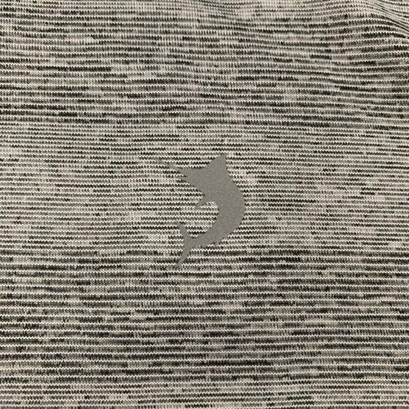 Shirt Reel Legends Short Sleeve Shirt NWT Grey White Stripped Size Large Po… - Picture 8 of 10